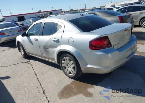 2012 Dodge Avenger Se from USA, damaged, VIN 1C3CDZAB4CN269975